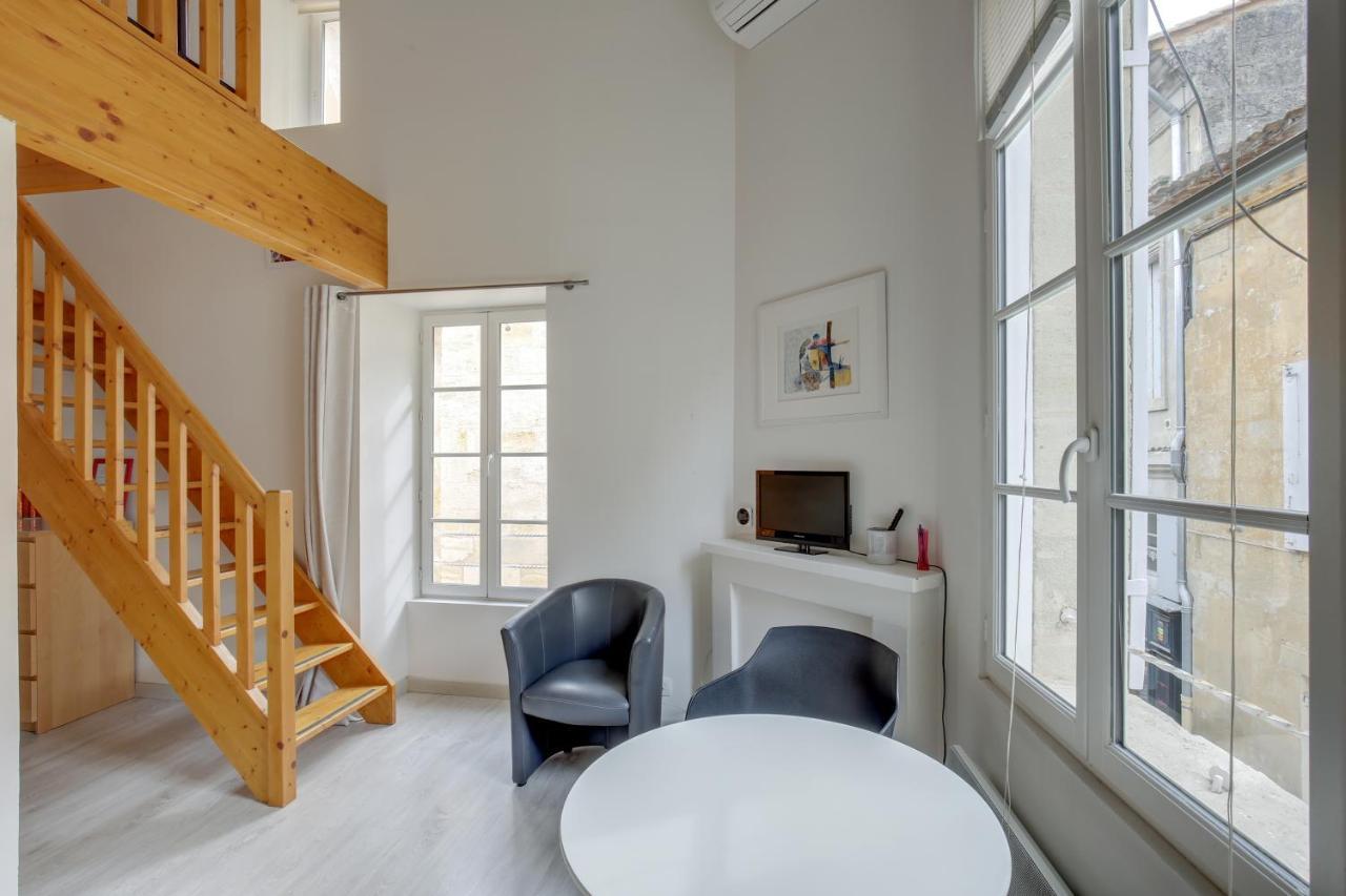 Logis Andraud Studios Saint-Emilion Bagian luar foto
