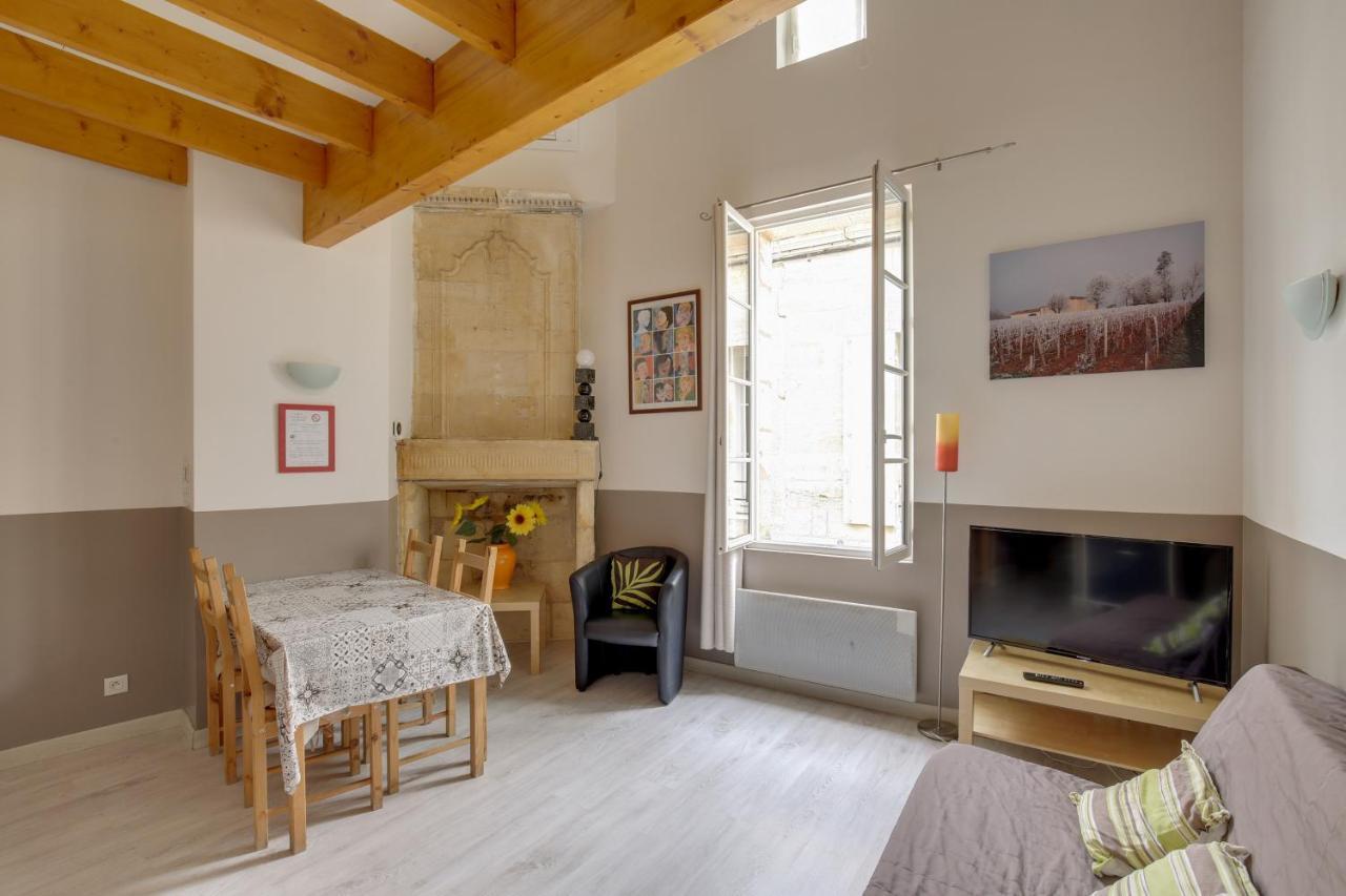 Logis Andraud Studios Saint-Emilion Bagian luar foto