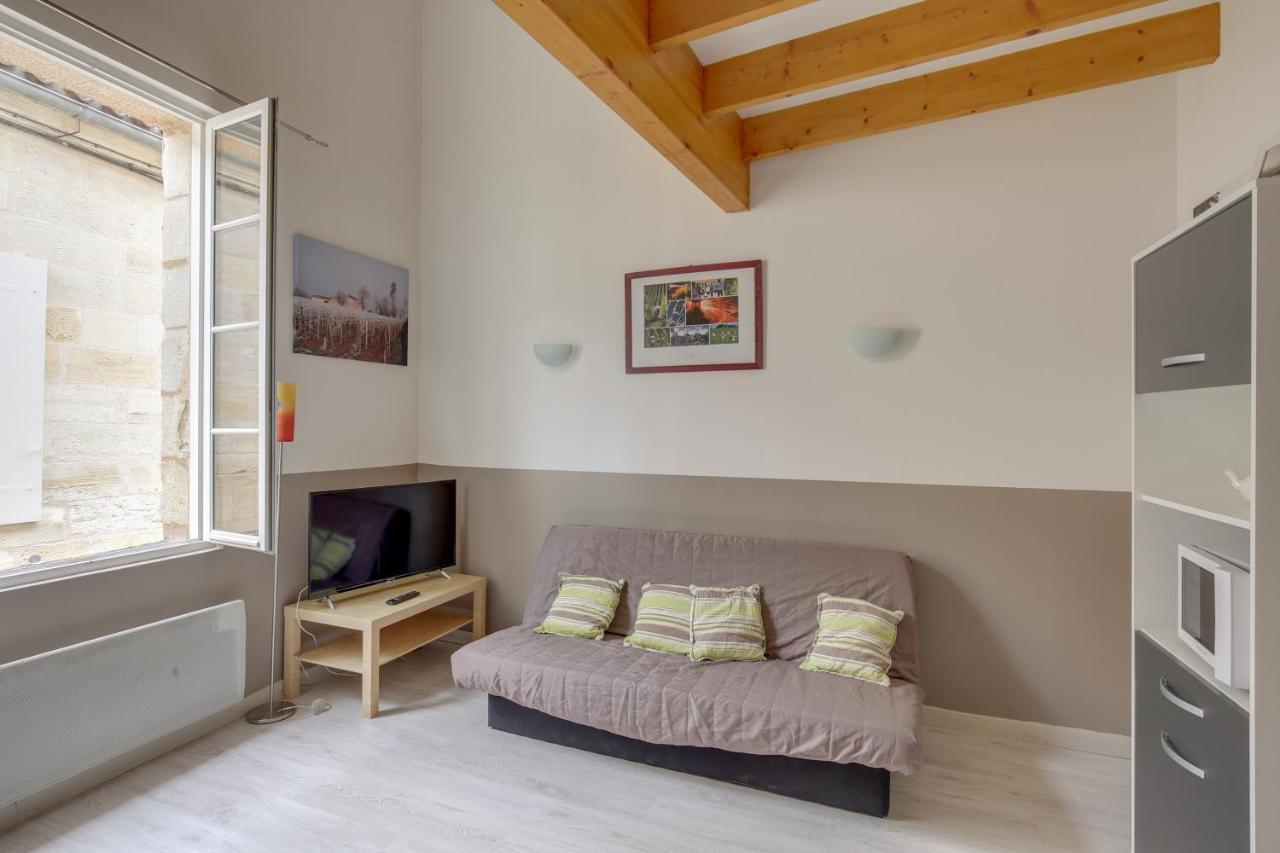 Logis Andraud Studios Saint-Emilion Bagian luar foto
